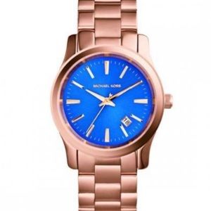 Michael Kors Runway Blue Face Watch